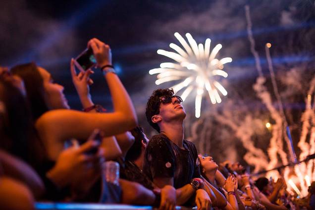 Público durante o show da Banda Skank no segundo dia de shows do Rock In Rio 2017, no Parque Olímpico, na Barra da Tijuca, zona oeste do Rio de Janeiro (RJ) - 16/09/2019 Público durante o show da Banda Skank no segundo dia de shows do Rock In Rio 2017, no Parque Olímpico, na Barra da Tijuca, zona oeste do Rio de Janeiro (RJ) - 16/09/2019