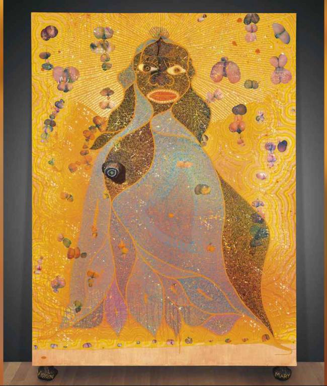 The Holy Virgin Mary - Pintura de Chris Ofili