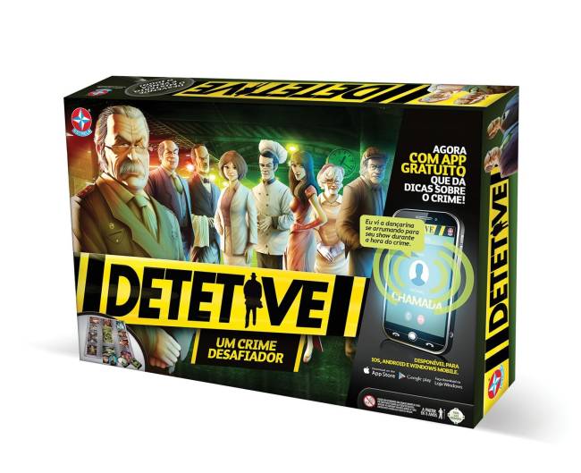 Jogo Detetive, 99,90 reais