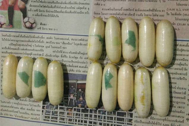 Os brasileiros Paulo Henrique Pires do Nascimento e Elsonias Coleta da Silva foram presos ao tentar entrar com cápsulas de cocaína em Bangcoc na Tailândia Os brasileiros Paulo Henrique Pires do Nascimento e Elsonias Coleta da Silva foram presos ao tentar entrar com cápsulas de cocaína em Bangcoc na Tailândia