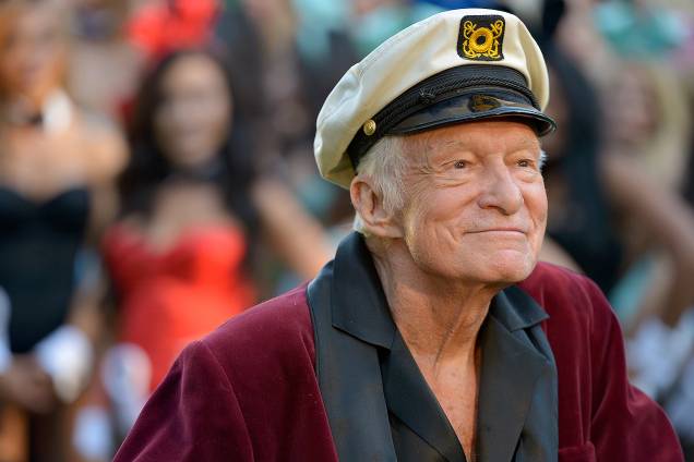 O fundador da revista Playboy, Hugh Hefner - 15/01/2014 O fundador da revista Playboy, Hugh Hefner - 15/01/2014