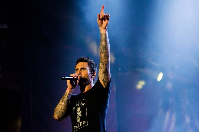 A banda Maroon 5, liderada por Adam Levine no Palco Mundo durante o primeiro dia de Rock in Rio - 15/09/2017 A banda Maroon 5, liderada por Adam Levine no Palco Mundo durante o primeiro dia de Rock in Rio - 15/09/2017