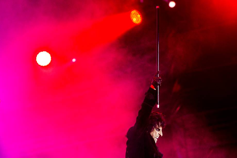 Alice Cooper se apresenta no Palco Sunset, durante o quarto dia da sétima edição do Rock In Rio realizada no Parque Olímpico do Rio de Janeiro, RJ - 21/09/2017