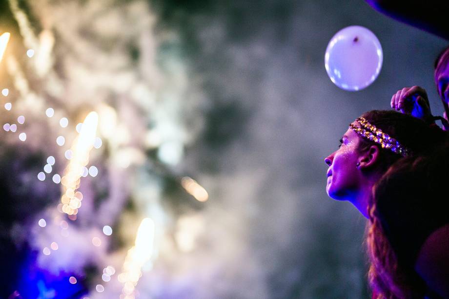 Público durante a 7ª edição do Rock in Rio, no Parque Olímpico, na capital fluminense - 21/09/2017