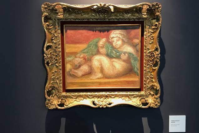 Tela sem título, de Renoir, avaliada em 2 milhões de reais, na galeria Pinakotheke Tela sem título, de Renoir, avaliada em 2 milhões de reais, na galeria Pinakotheke
