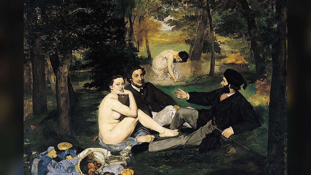 Almoço na Relva - de Edouard Manet