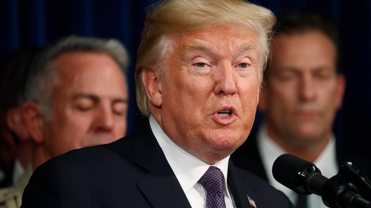 O presidente dos Estados Unidos, Donald Trump
