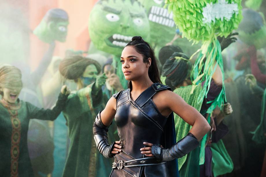 Thor: Ragnarok com Valkyrie (Tessa Thompson) Thor: Ragnarok com Valkyrie (Tessa Thompson)