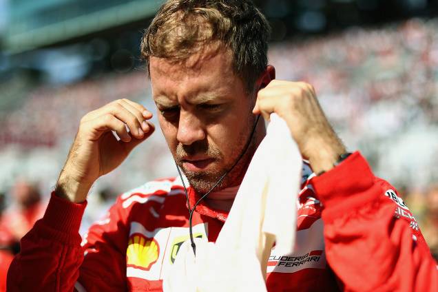Sebastian Vettel abandona o Grande Prémio do Japão de Fórmula 1, em Suzuka - 08/10/2017 Sebastian Vettel abandona o Grande Prémio do Japão de Fórmula 1, em Suzuka - 08/10/2017