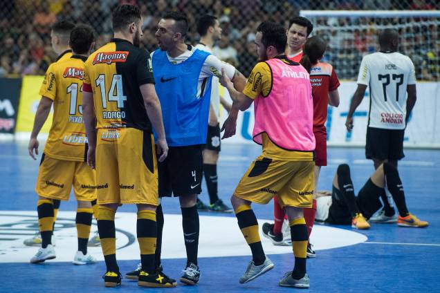 Partida final entre Sorocaba e Corinthians valendo o título da Liga Paulista de Futsal, na Arena Sorocaba, em São Paulo Partida final entre Sorocaba e Corinthians valendo o título da Liga Paulista de Futsal, na Arena Sorocaba, em São Paulo