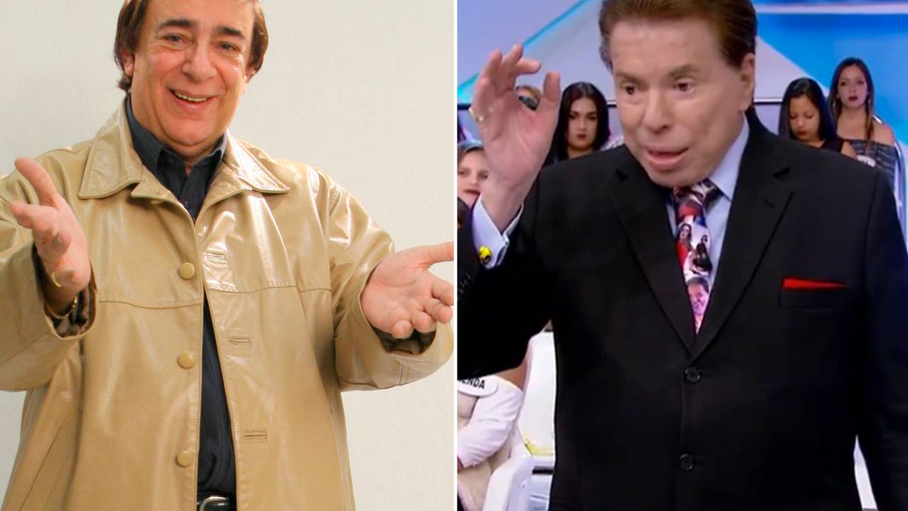 Lombardi e Silvio Santos