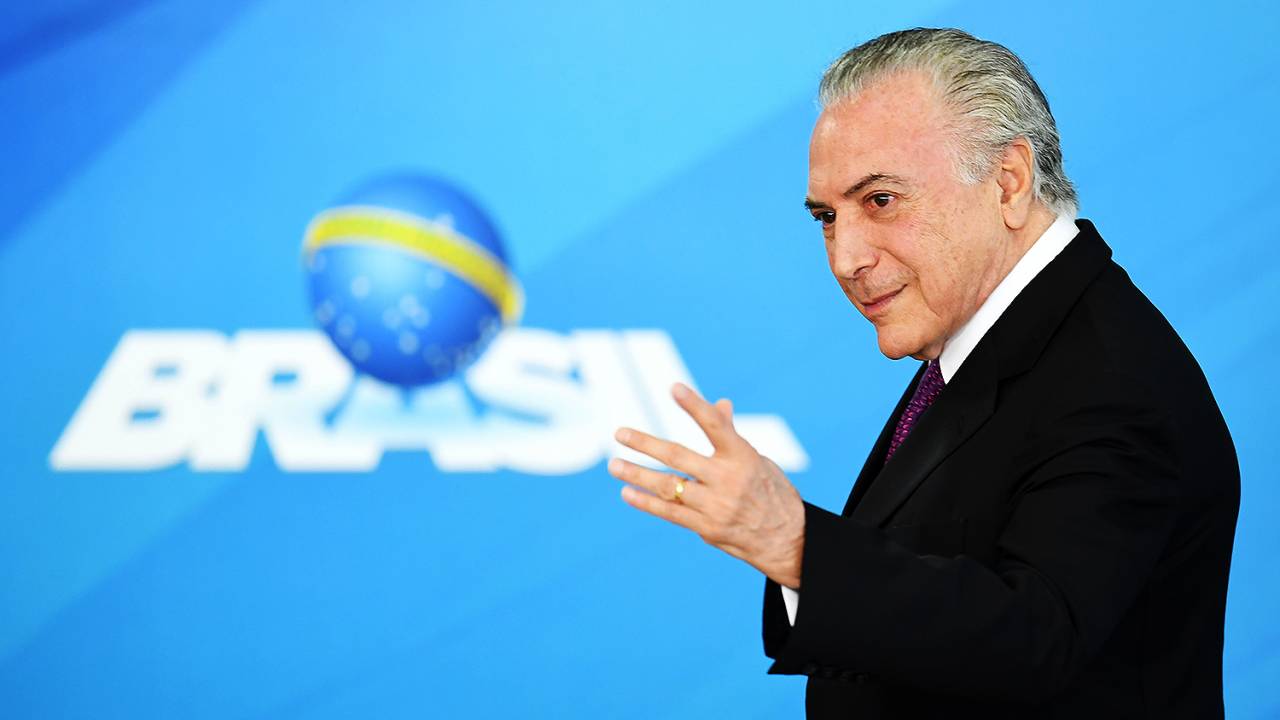 O presidente da República, Michel Temer