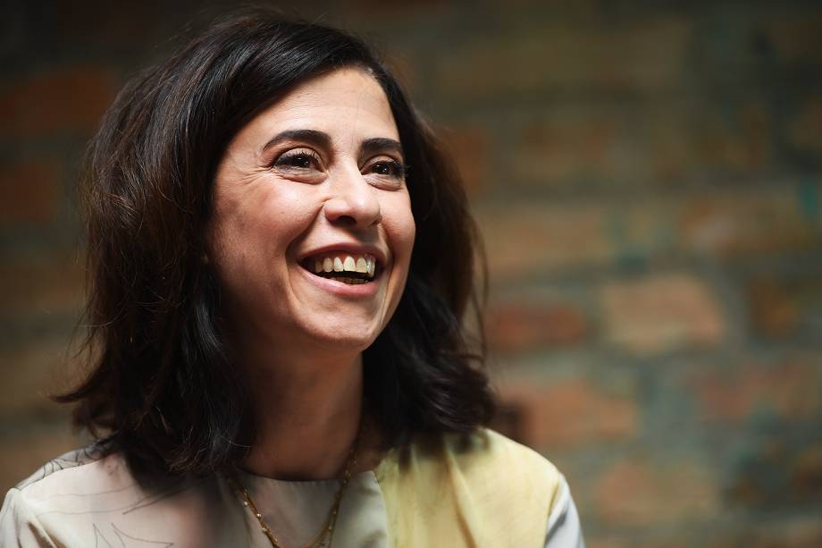 A atriz Fernanda Torres A atriz Fernanda Torres