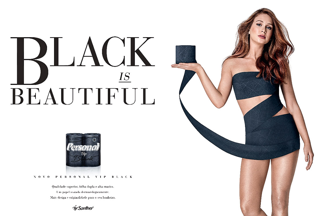 Desastre &ndash; Outro cancelamento: slogan negro para vender papel higi&ecirc;nico