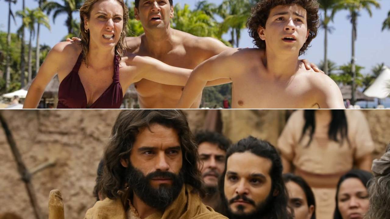 Novelas Apocalipse e Os Dez Mandamentos da Record