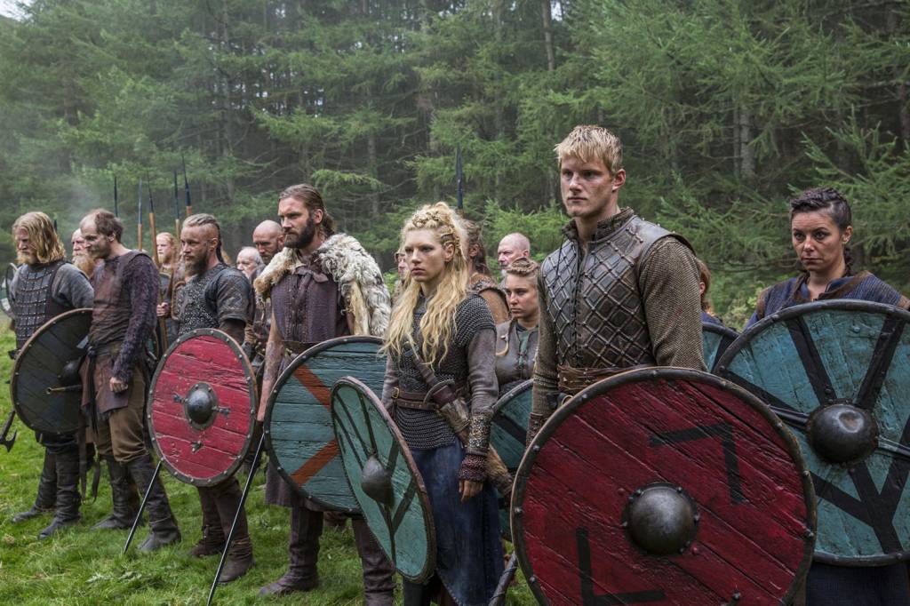 capa Cena da série 'Vikings'