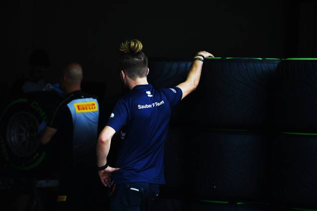 Movimentação no Autódromo de Interlagos antes do início dos treinos para o Grande Prêmio do Brasil de Fórmula 1 Movimentação no Autódromo de Interlagos antes do início dos treinos para o Grande Prêmio do Brasil de Fórmula 1