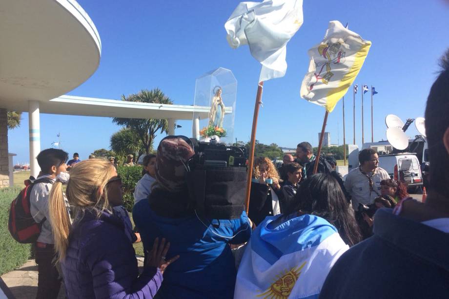 Procissão e vigília pelos submarinistas em Mar del Plata - 24/11/2017