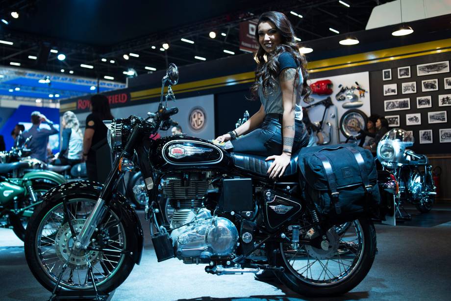 Estande da Royal Enfield