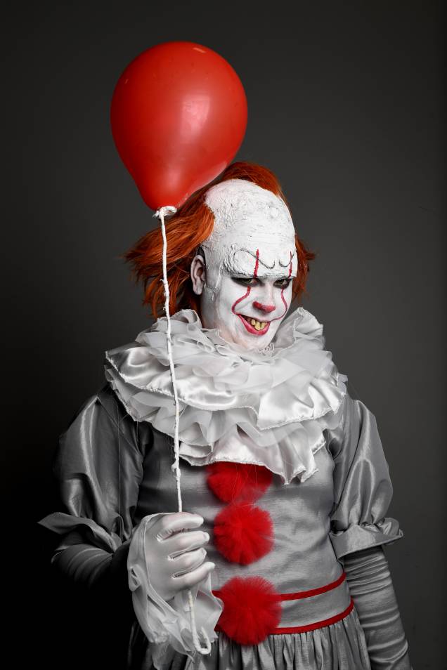 Cosplay do personagem Pennywise, do filme It: A coisa, na CCXP 2017, em São Paulo Cosplay do personagem Pennywise, do filme It: A coisa, na CCXP 2017, em São Paulo