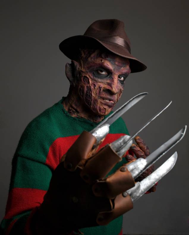 Cosplay do personagem Freddy Krueger, na CCXP 2017, em São Paulo Cosplay do personagem Freddy Krueger, na CCXP 2017, em São Paulo