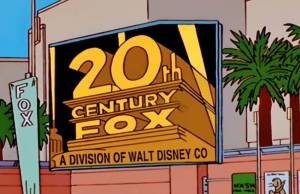 Fox Disney Simpsons