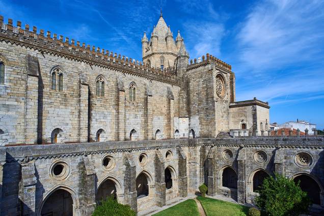 A cidade de Évora em Portugal A cidade de Évora em Portugal