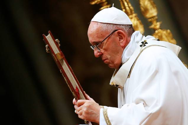 Papa Francisco celebra a Missa do Galo no Vaticano - 24/12/2017 Papa Francisco celebra a Missa do Galo no Vaticano - 24/12/2017