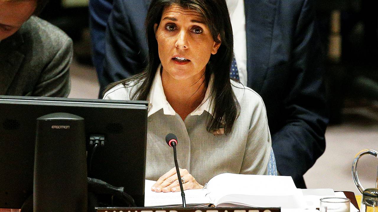 Nikki Haley, embaixadora dos EUA na ONU