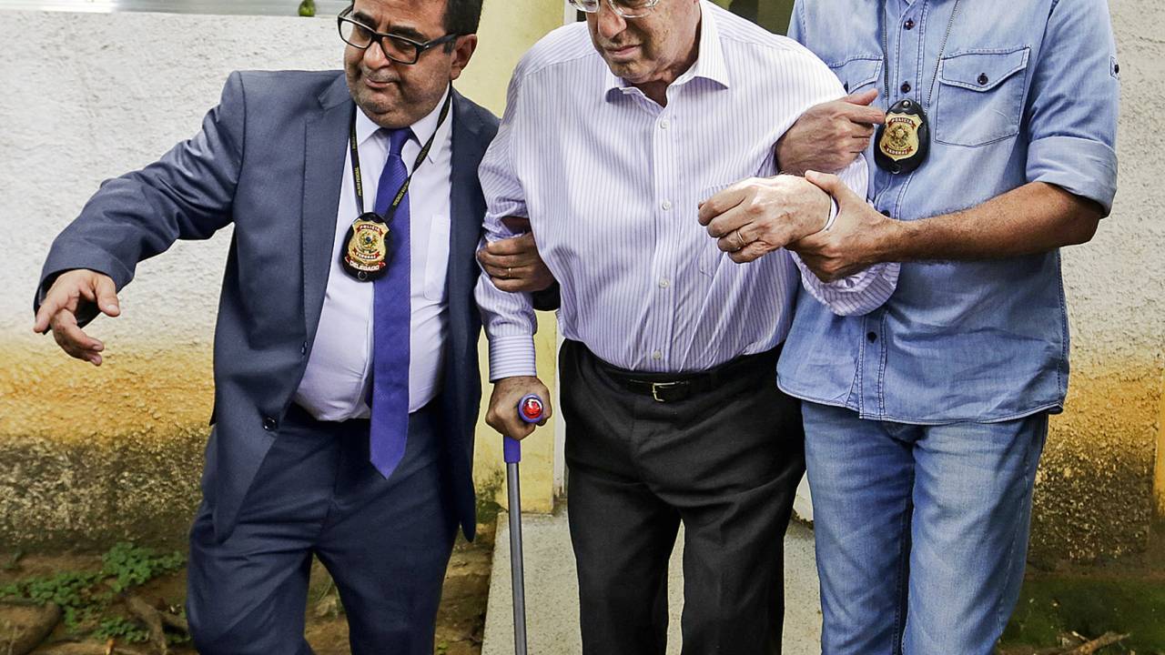 Paulo Maluf deixa o 91º Distrito Policial