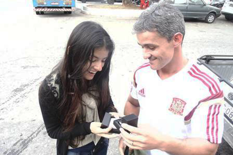 Daniel Cravinhos e Alyne Bento
