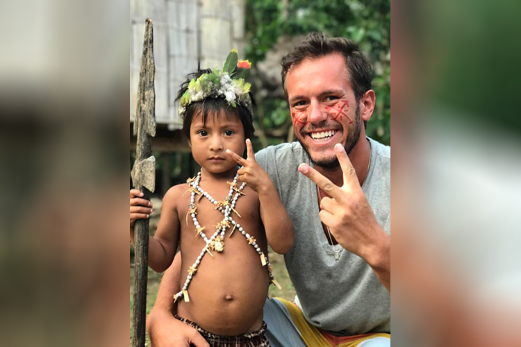 O brasileiro Jonathan Diniz, expulso da Venezuela
