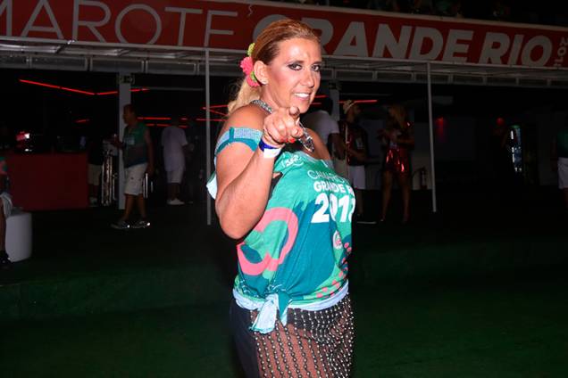 Rita Cadillac posa para foto em camarote no Sambódromo da Marquês de Sapucaí, durante a primeira noite de desfiles das escolas de samba do Grupo Especial - 11/02/2018 Rita Cadillac posa para foto em camarote no Sambódromo da Marquês de Sapucaí, durante a primeira noite de desfiles das escolas de samba do Grupo Especial - 11/02/2018