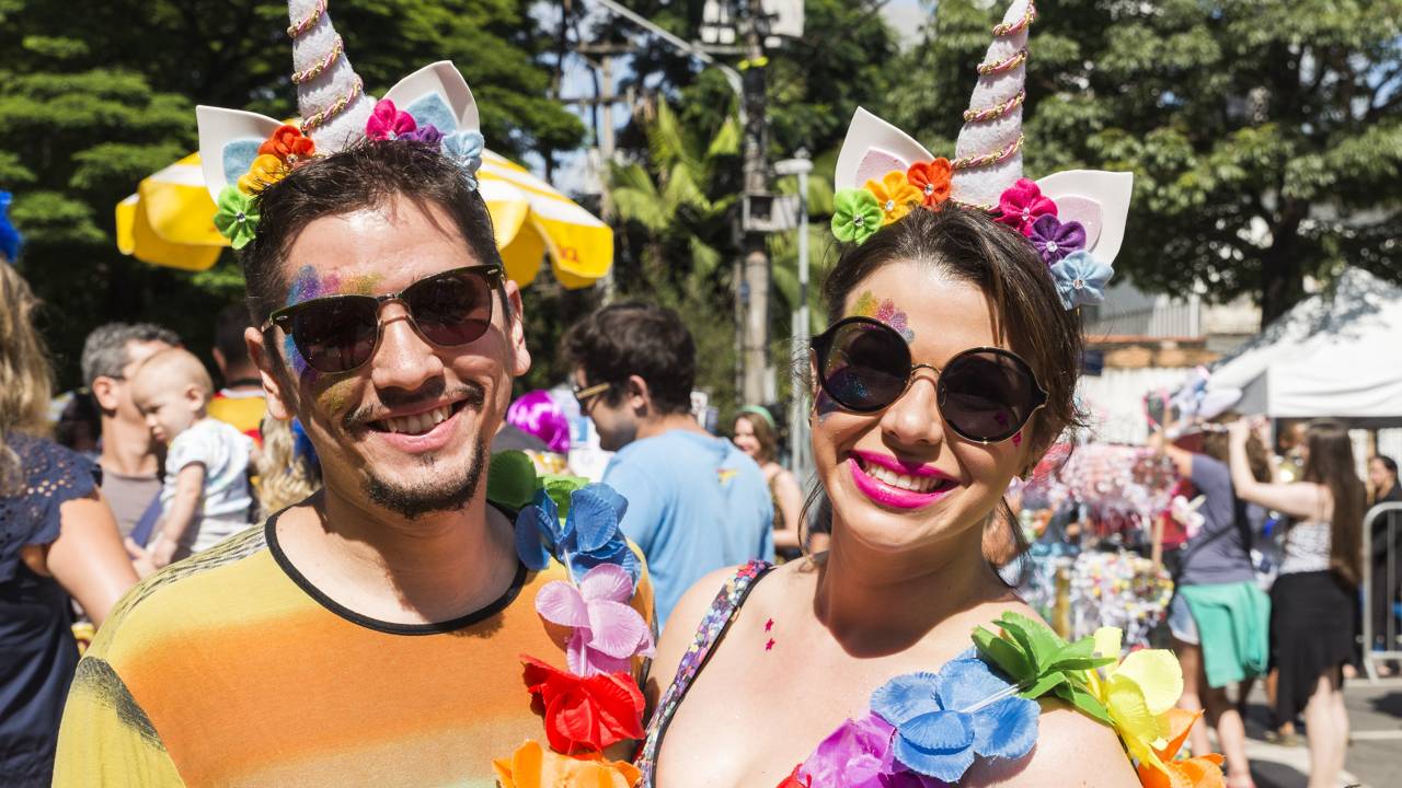 Desfile do bloco Sargento Pimenta
