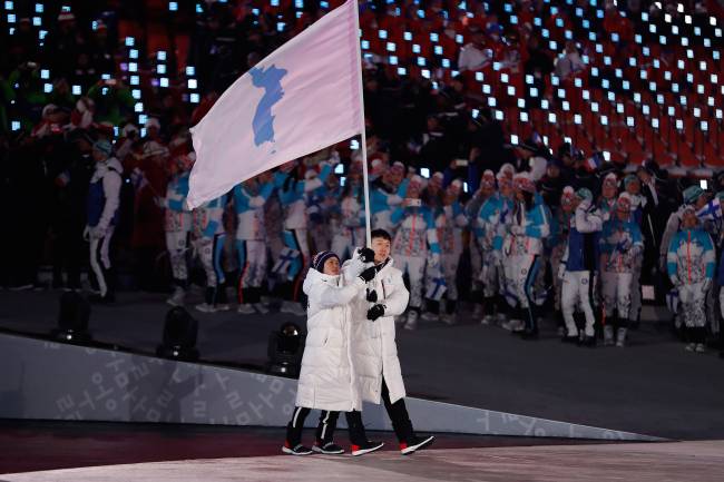 Abertura dos Jogos Olímpicos de Inverno Pyeongchang