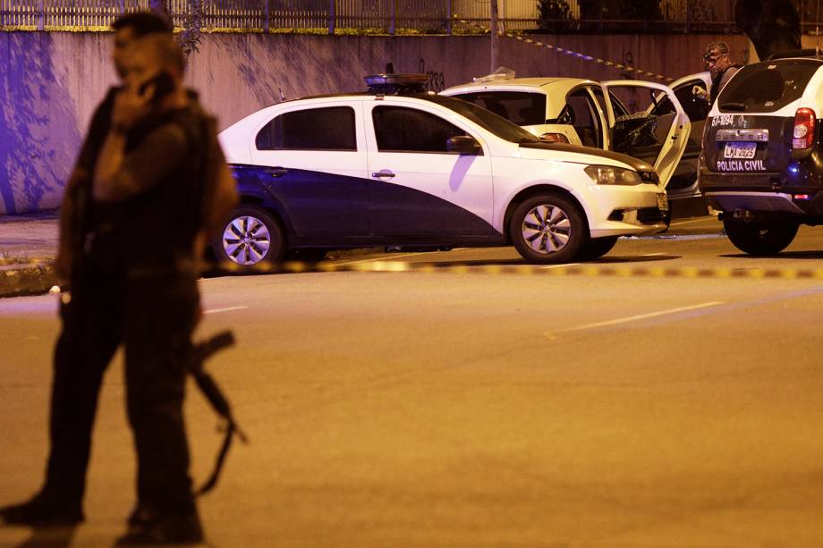 Polícia investiga morte da vereadora Marielle Franco, no Rio de Janeiro (RJ) - 15/03/2018