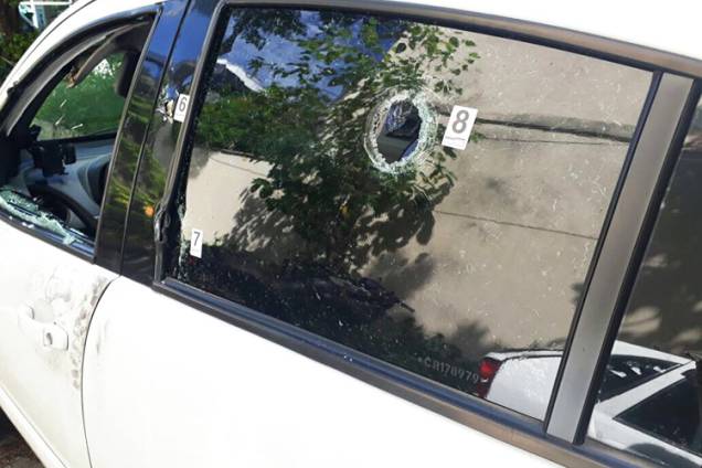 Carro onde a vereadora Marielle Franco foi assassinada no Rio de Janeiro (RJ) - 15/03/2018 Carro onde a vereadora Marielle Franco foi assassinada no Rio de Janeiro (RJ) - 15/03/2018
