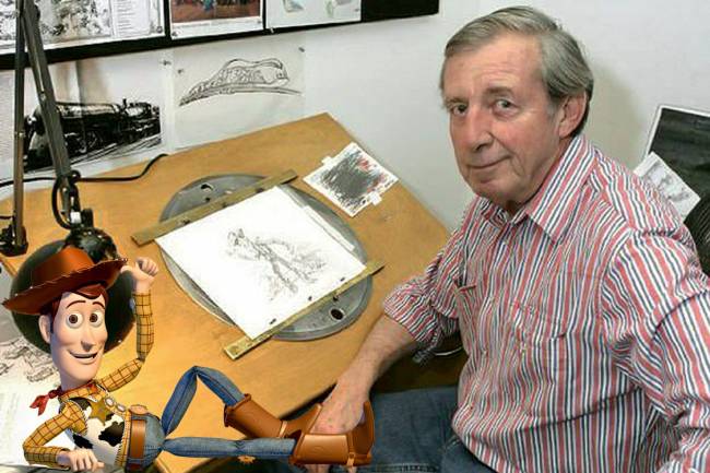 Bud Luckey – O animador americano teve longa carreira na Disney e na Pixar, na qual desenhou o Woody de Toy Story