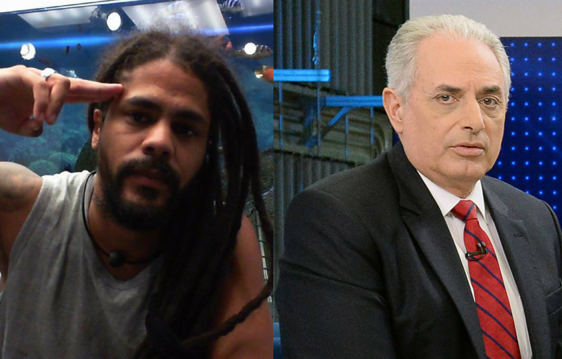 Viegas, do BBB, e William Waack