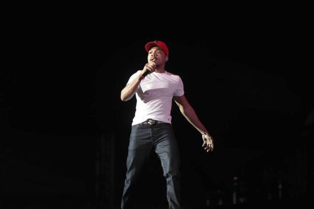 Chance the Rapper se apresenta durante o primeiro dia do Lollapalooza 2018, realizado no Autódromo de Interlagos, em São Paulo (SP) - 23/03/2018 Chance the Rapper se apresenta durante o primeiro dia do Lollapalooza 2018, realizado no Autódromo de Interlagos, em São Paulo (SP) - 23/03/2018
