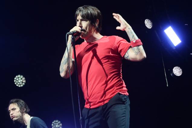 A banda Red Hot Chili Peppers fecha a primeira noite de shows do Lollapalooza 2018, no Autódromo de Interlagos - 23/03/2018 A banda Red Hot Chili Peppers fecha a primeira noite de shows do Lollapalooza 2018, no Autódromo de Interlagos - 23/03/2018