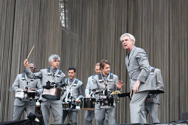 David Byrne se apresenta durante o segundo dia do festival Lollapalooza, realizado no Autódromo de Interlagos, em São Paulo (SP) - 24/03/2018 David Byrne se apresenta durante o segundo dia do festival Lollapalooza, realizado no Autódromo de Interlagos, em São Paulo (SP) - 24/03/2018