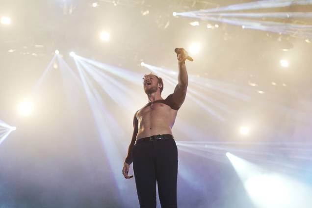 A banda Imagine Dragons se apresenta durante o segundo dia do festival Lollapalooza, no Autódromo de Interlagos - 24/03/2018 A banda Imagine Dragons se apresenta durante o segundo dia do festival Lollapalooza, no Autódromo de Interlagos - 24/03/2018