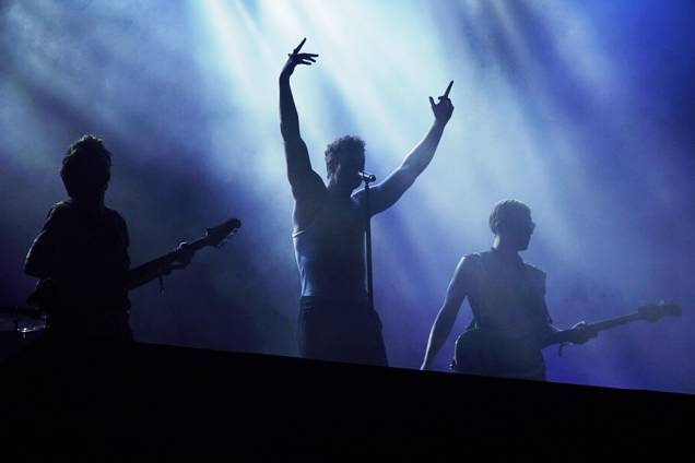 A banda Imagine Dragons se apresenta durante o segundo dia do festival Lollapalooza, no Autódromo de Interlagos - 24/03/2018 A banda Imagine Dragons se apresenta durante o segundo dia do festival Lollapalooza, no Autódromo de Interlagos - 24/03/2018