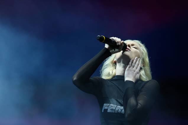 Show da cantora Zara Larsson, no primeiro dia do Lollapalooza 2018, em São Paulo - 23/03/2018 Show da cantora Zara Larsson, no primeiro dia do Lollapalooza 2018, em São Paulo - 23/03/2018