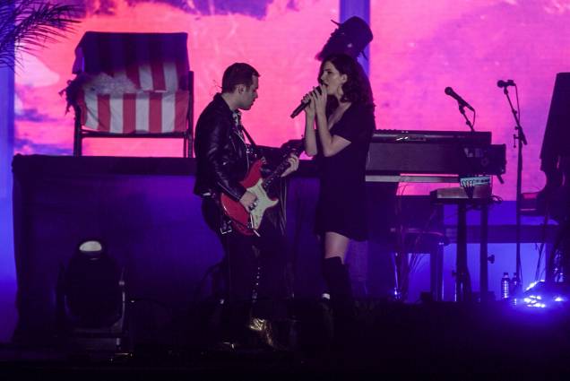 A cantora Lana Del Rey se apresenta no último dia do Lollapalooza 2018, em São Paulo A cantora Lana Del Rey se apresenta no último dia do Lollapalooza 2018, em São Paulo