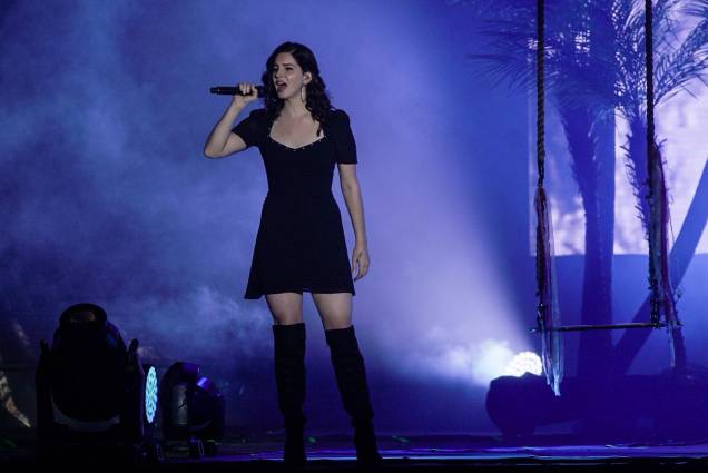 A cantora Lana Del Rey se apresenta no último dia do Lollapalooza 2018, em São Paulo A cantora Lana Del Rey se apresenta no último dia do Lollapalooza 2018, em São Paulo