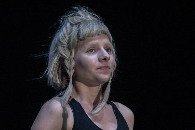 Show da cantora Aurora no último dia do Festival Lollapalooza 2018, em São Paulo Show da cantora Aurora no último dia do Festival Lollapalooza 2018, em São Paulo