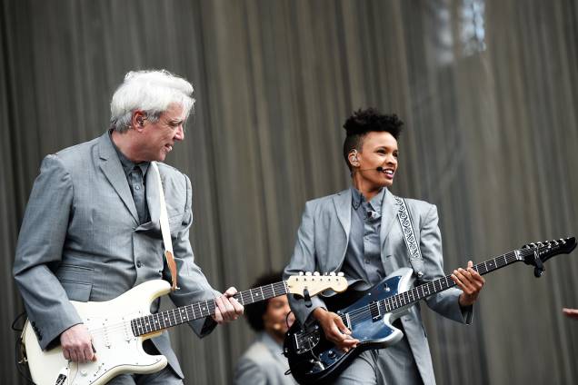 Show de David Byrne no segundo dia do festival Lollapalooza, em São Paulo - 24/03/2018 Show de David Byrne no segundo dia do festival Lollapalooza, em São Paulo - 24/03/2018