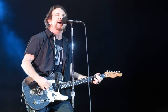 A banda Pearl Jam se apresenta durante o segundo dia do festival Lollapalooza, no Autódromo de Interlagos - 24/03/2018 A banda Pearl Jam se apresenta durante o segundo dia do festival Lollapalooza, no Autódromo de Interlagos - 24/03/2018